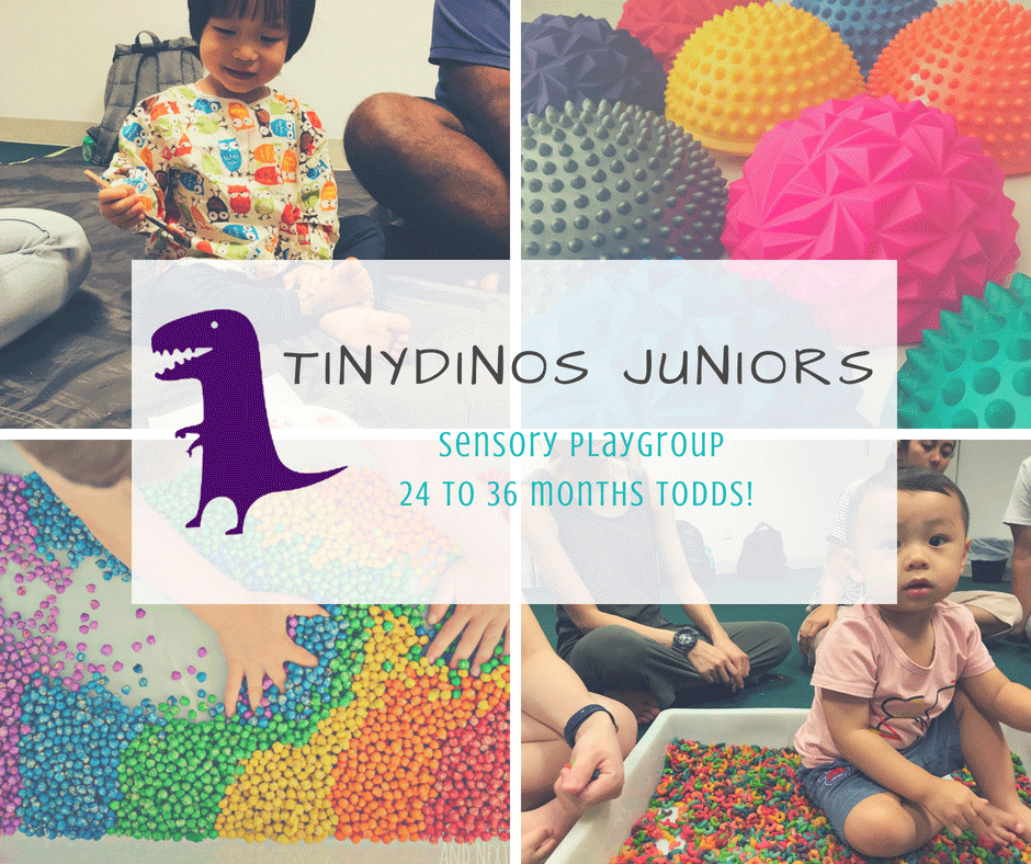 TinyDinos Juniors sensory playgroup